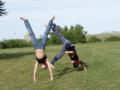 Handstands on the Plains of Abraham