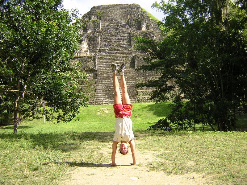 Handstand at Pyramid